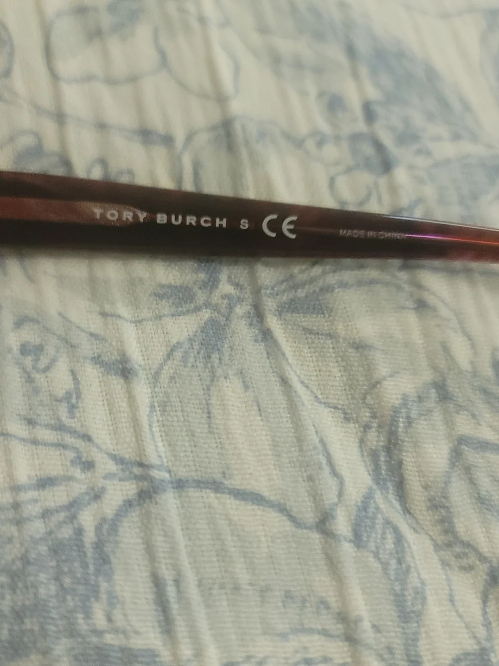 Tory Burch Oversized Purple Gradient Sunglasses